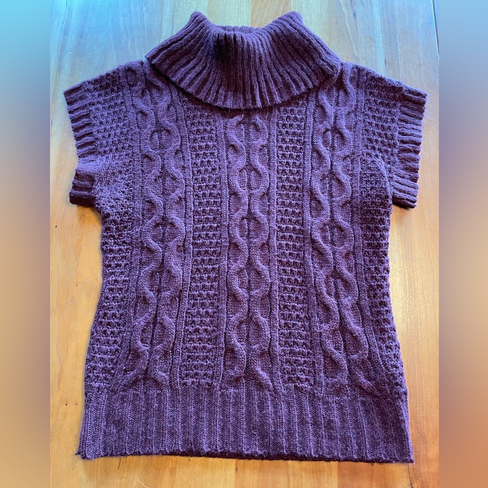 XXI - Purple - Violet Cable Knit Sweater